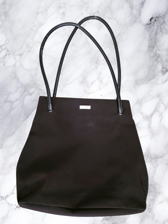 Nine West Handbags - Nine West Chocolate Brown Microfiber Shoulder Bag Purse Work Everyday Carryall